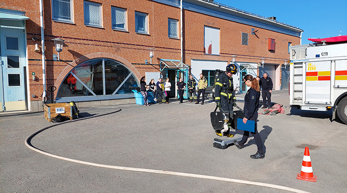 Prova på-dag på Fyrislunds brandstation